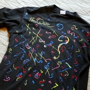 XL The Cure Tshirt with graphics on both sides